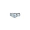Zarter gelber Citrin Bandring, Massiver 925er Sterling Silber Ring, Versprechensring für Frauen, Kleiner Ring, Solitärring, Geschenk für Sie