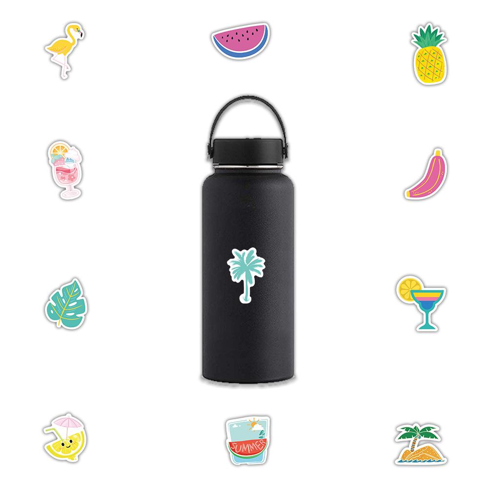 10 30 50Pcs Summer Vacation Style Stickers For Suitcase Skateboard Laptop Luggage Fridge Phone Car Styling Diy Decal Sticker