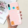 For Huawei P Smart 2019 6.21"Case Cute Cartoon Astronaut Soft Silicone Cover For Huawei P Smart 19 POT-LX3 Shockproof Phone Case