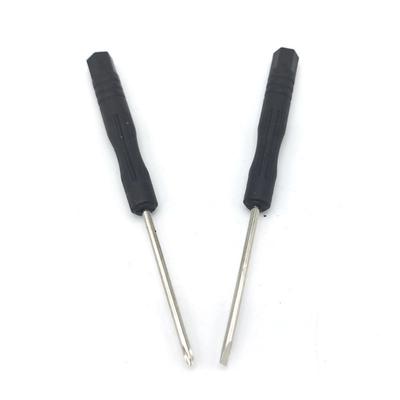 10Pcs Steel Portable Small Mini Screwdriver 2mm 3mm Phone Repair Tool Repair Tool Steel Black Disassembly Screwdriver