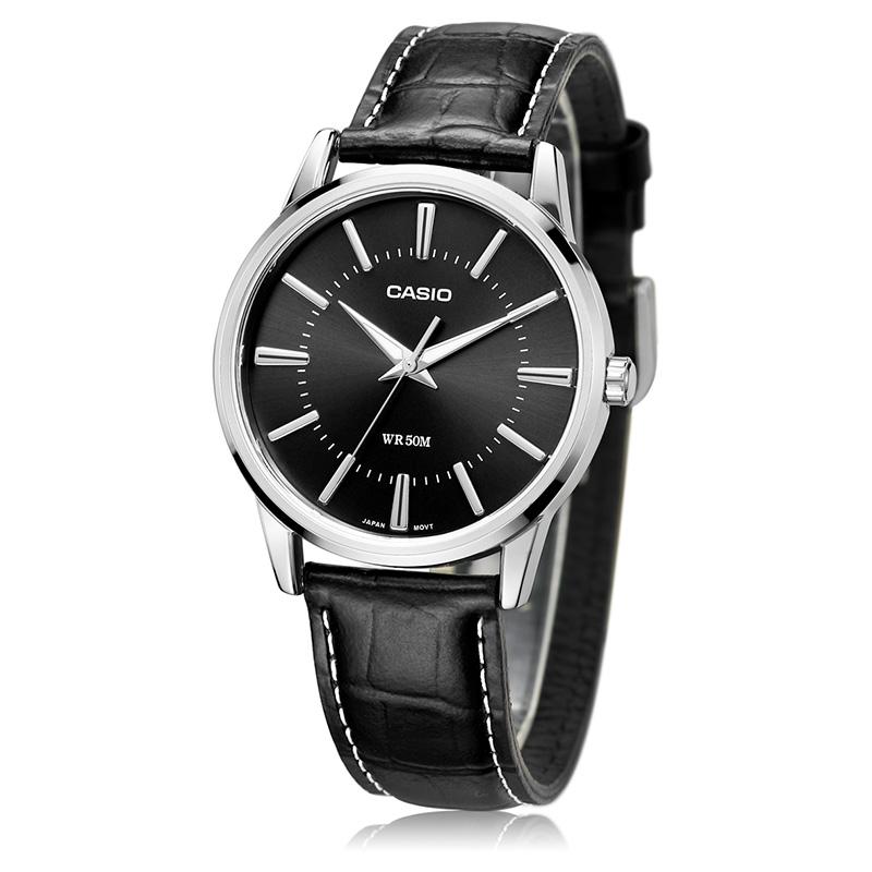 CASIO Men Standard Series Black Watch MTP-1303PL-1AVEF