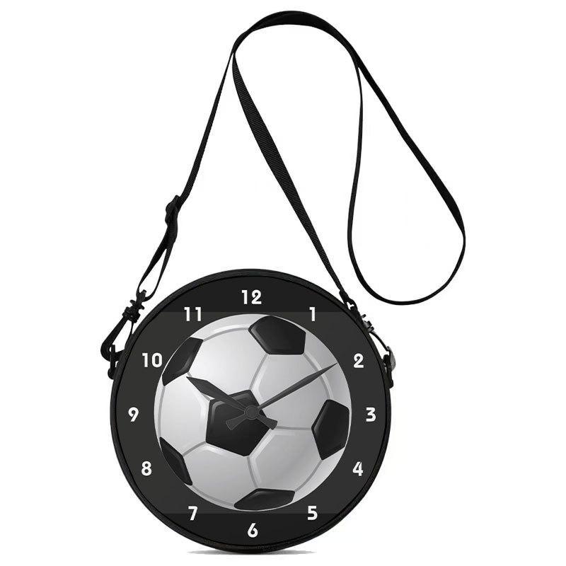 Women'S Personalized Vinyl Record Small Round Bag Can Be Carried And Carried Polyester Multi-Functional Cosmetic Bag Storage Bag