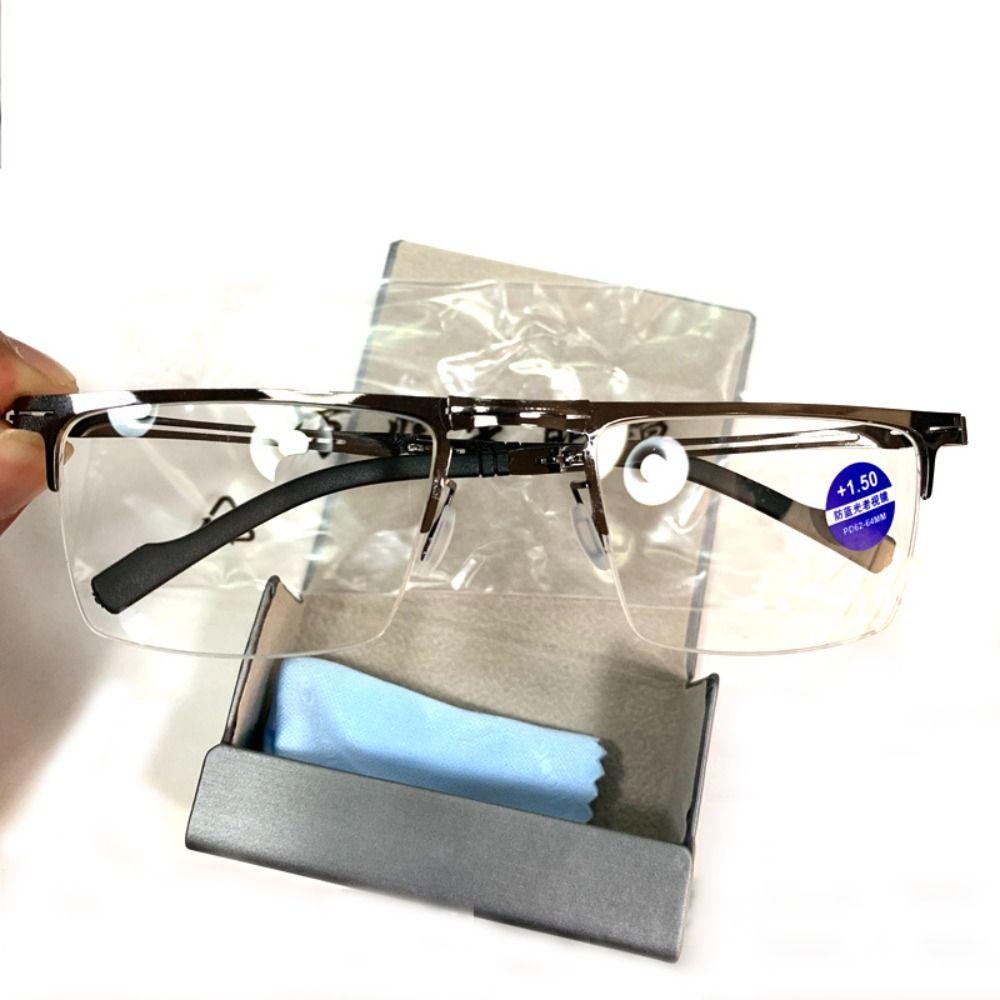 Складные очки для чтения с футляром с защитой от синего света — фото 4