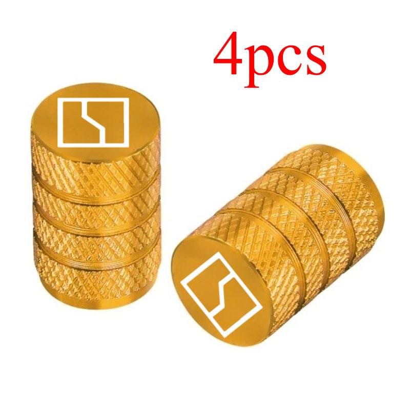 For Zeekr 001 MIX 009 007 Zeekr X 7X 4pcs Car Wheel Tire Air Valve Caps Stem Cover Caps Airdust Covers with Brand Valve Stems 1