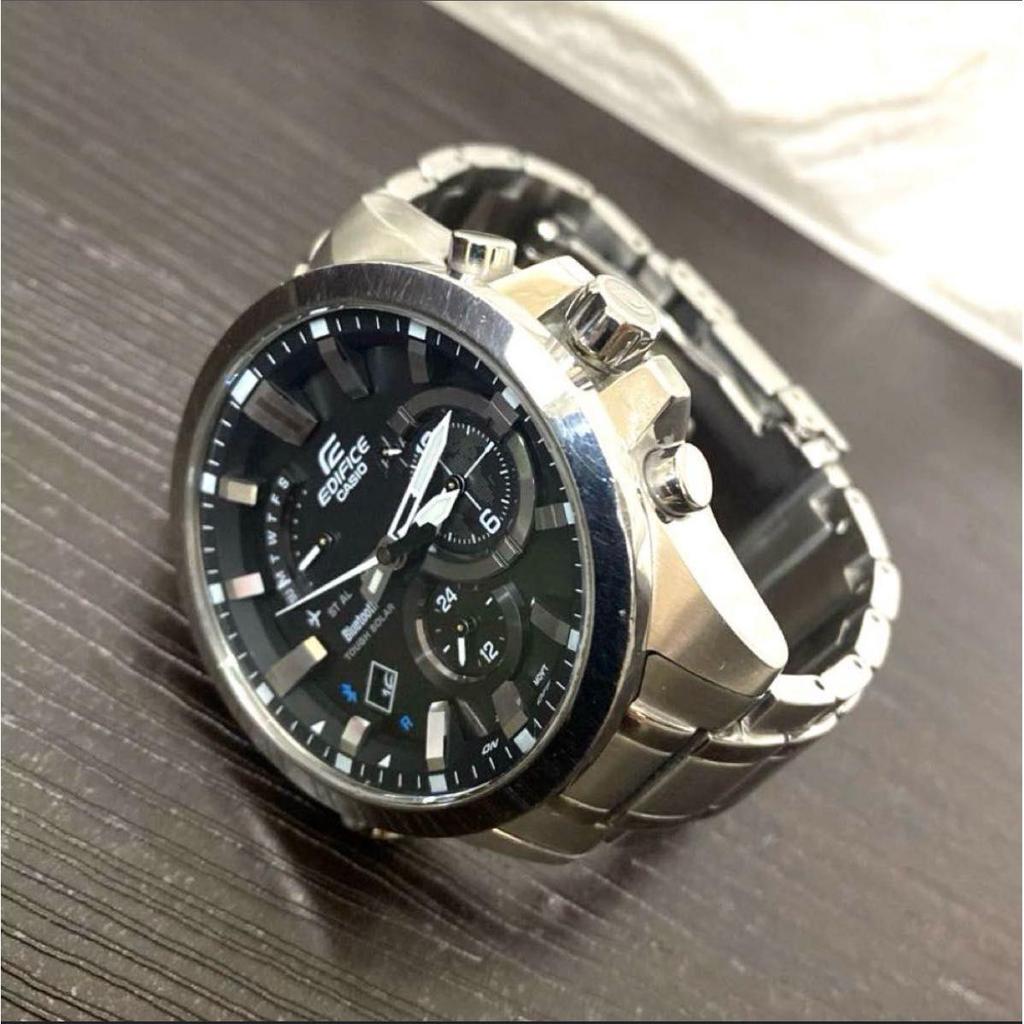Brukt [Fungerende gjenstand] EDIFICE CASIO/Casio EQB-510 Bluetooth