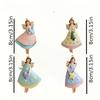 4PCS/Set Vintage Angel Hanging Decor Fantasy Wooden Xmas Tree Hanging Ornament 2025 Navidad Decor for Home 2026 New Year Gift