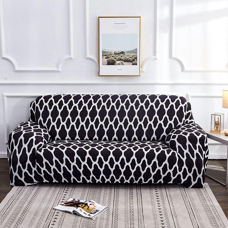 Soft And Durable Stretch Sofa Slipcover In Solid Colors For Stylish Living Rooms