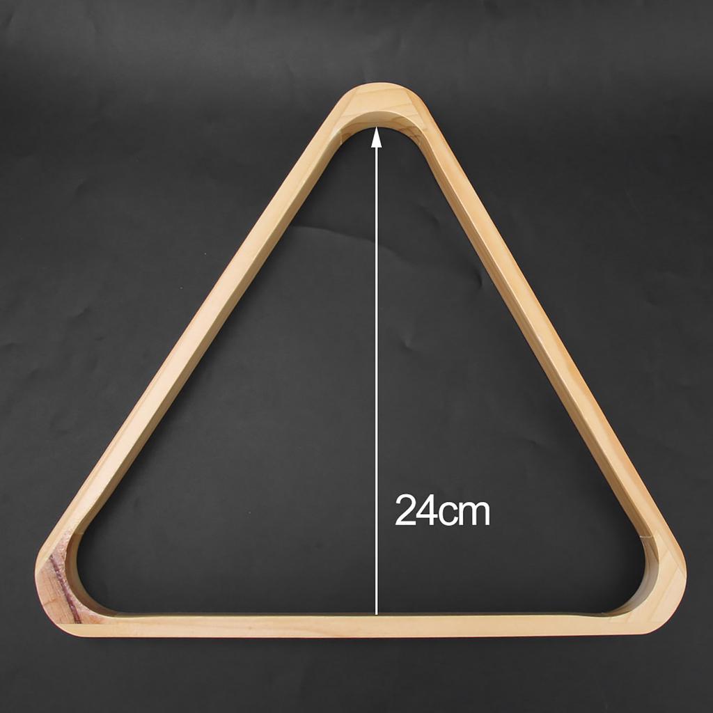 Professional Wooden Billiards Triangle Rack, Snooker Rack, Sports Equipment Accessories, Billiards Rack