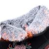 Botas altas bordadas: Sapatos de algodão quentes, antiderrapantes e com sola macia para idosos - estilo étnico, perfeitos para o inverno(Peça um tamanho acima)
