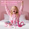 AIUAZA Home Makeup Toys and Kids Princess Birthday Gift for Girls Ages Kids' 10-Piece Set, Liquid-Free Powder-Free, Girls' Dress-Up Toy, Play, 4-12