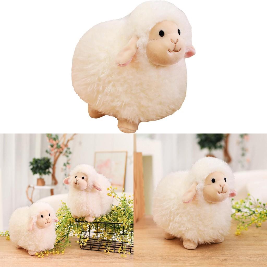 Plush Sheep Toy With Pp Cotton Filling Soft Animal Comfort For Kids And Gift Giving