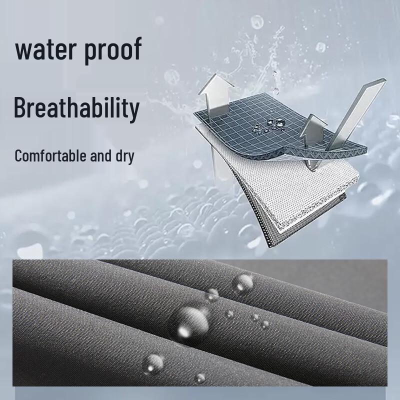 JOW Men's Easy Care Straight-Leg Trousers