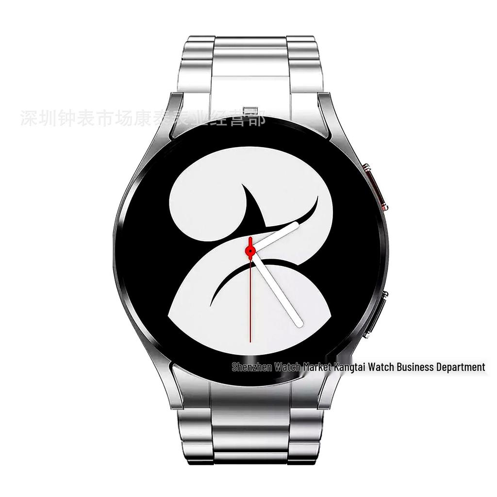 Compatible Stainless Steel Band for Samsung Galaxy Watch 7/6 Classic – Three-Bead Integrated Design