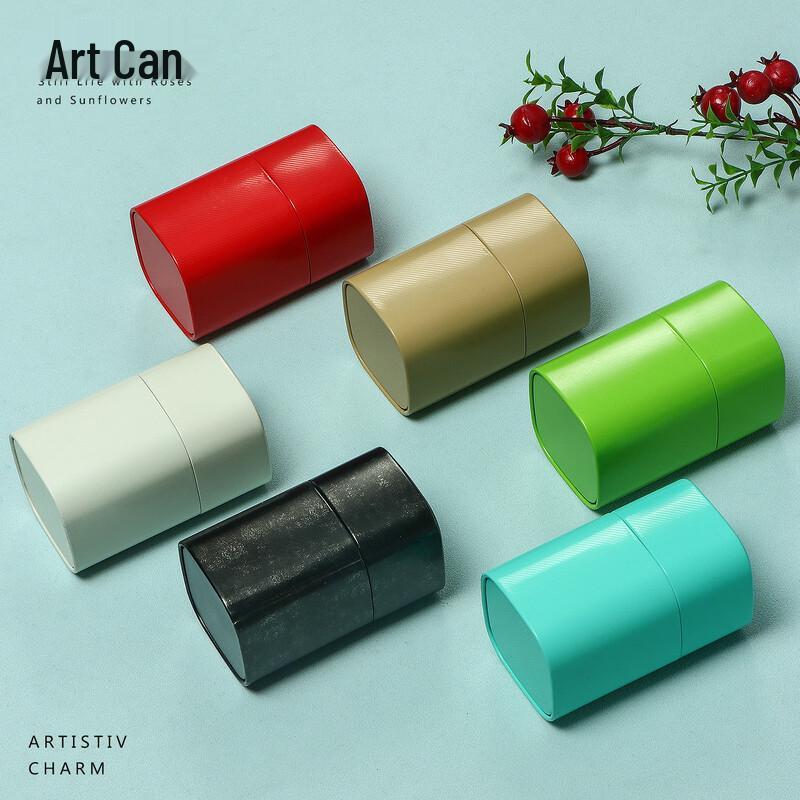 Портативные металлические чайные банки