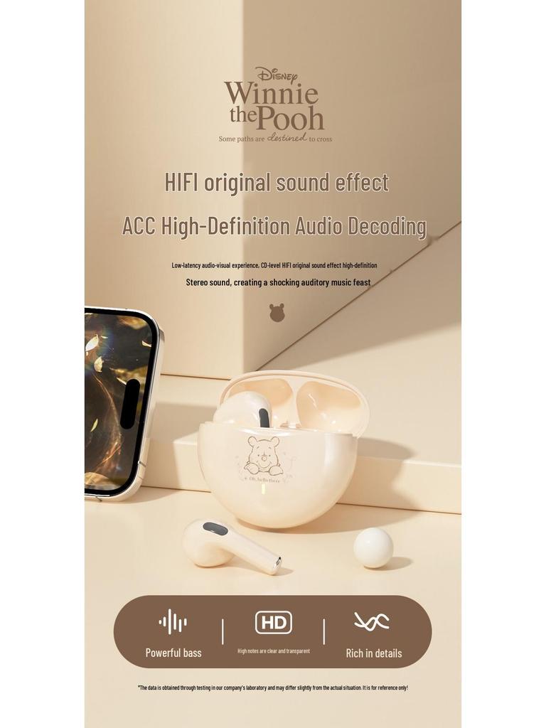 Disney K26 True Wireless Bluetooth Cartoon Earphones with Long Battery Life