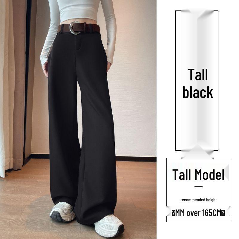 

Women s High-Waist Slimming Wide-Leg Retro Pants for Spring/Autumn 2026 2XL 130-140 lbs
