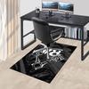 1 Stück V8 Motor Teppich Anti-Rutsch Polyester Fußmatte für Büro, Schlafzimmer