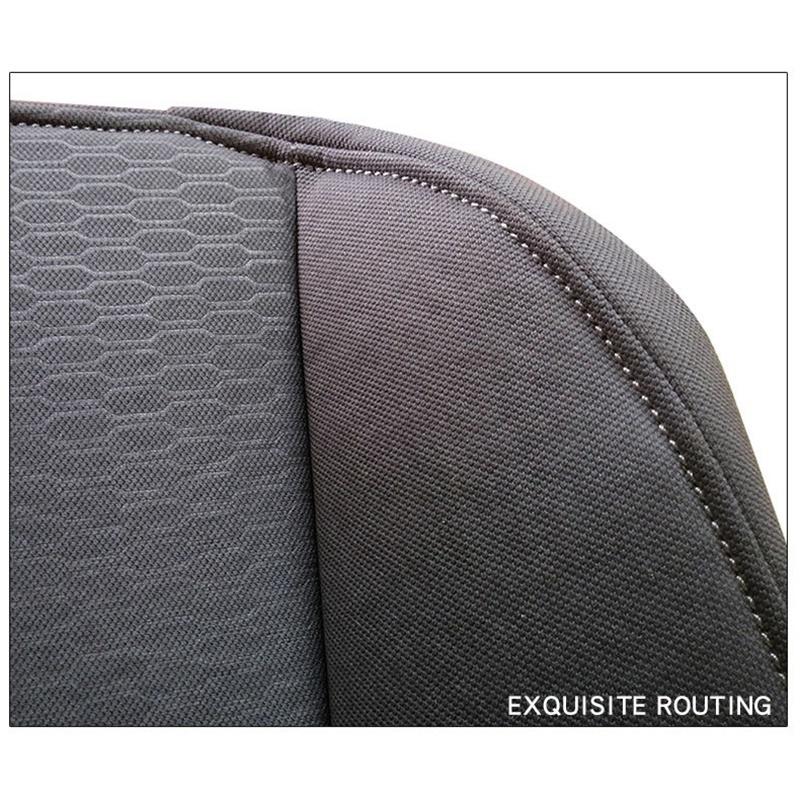 For Dodge Ram 1500 2500 3500 2013 2014 2015 - 2018 Driver Bottom Fabric Seat Cover Replacement Gray