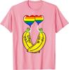 Vintage Banana Gay Lgbtq Pride Month Tshirt Unisex Unisex Fun Banana Lgbt Tshirts