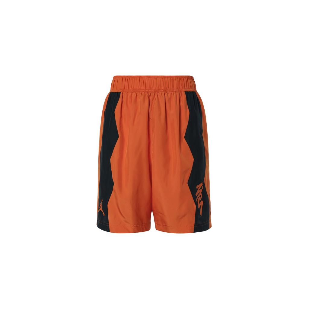 Jordan Colorblock Woven Quick-Drying Shorts Men Bottoms Orange-Red DH9714-893