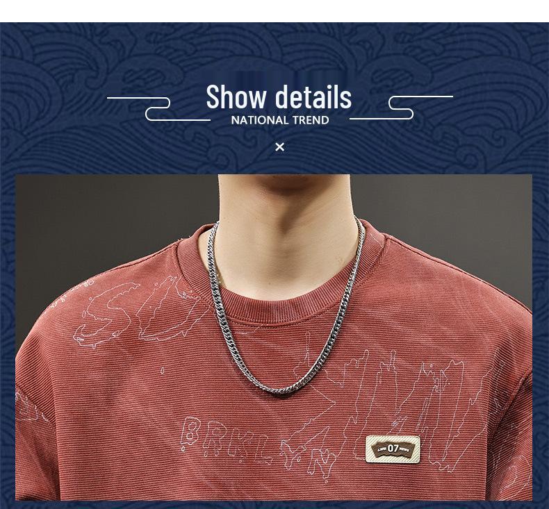 2025 Men's Rascally Cool Cloud Dye Washed Hoodie - Heavyweight Long Sleeve Casual Jacket for Spring & Autumn