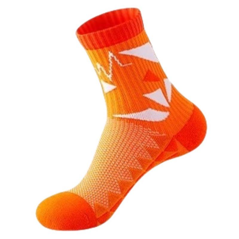 Marathon Running Socks for Men, Long Tubes, Summer Anti-odor Men's Sports Towels, Basketball Socks, Badminton Socks