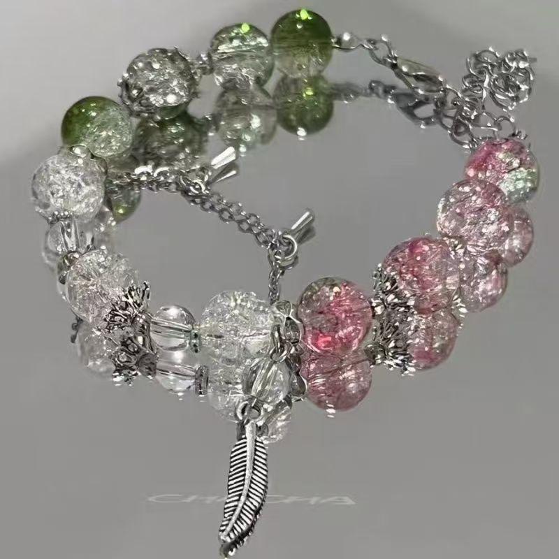 New Chinese-style Derivative Bracelet, Niche Impression High-value Design Student Couple Two Girlfriend Bracelet