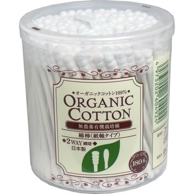 Bio-Wattestäbchen Papierschaft Typ 180 Stück