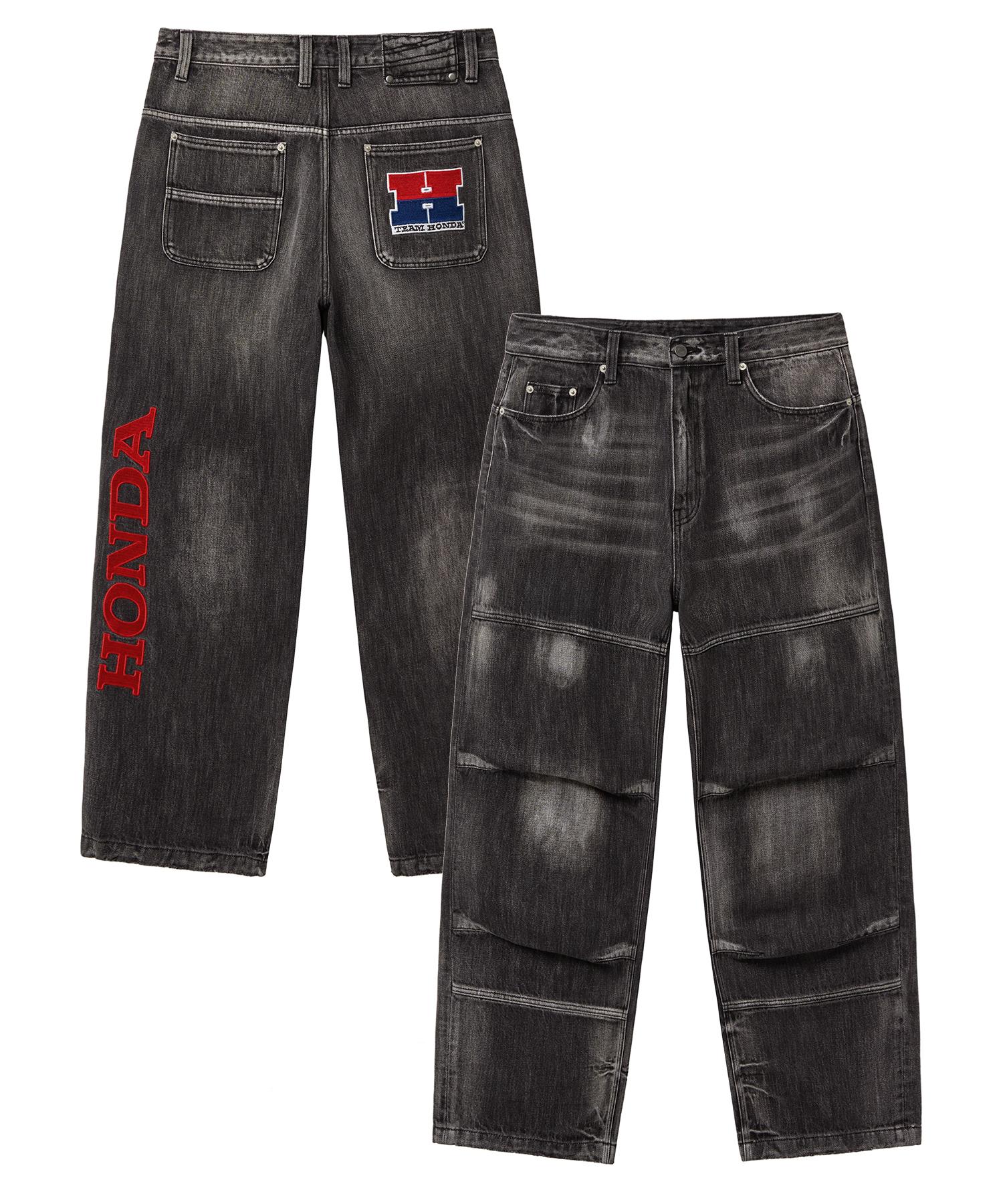 PHYPS MOTORCYCLE Vintage Biker Wide Jean