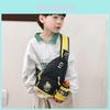 Borsa da petto Pokemon Fulmine per bambini in nylon traspirante per uso quotidiano