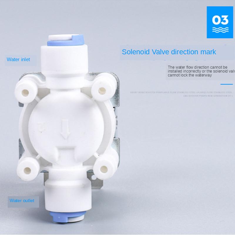 1/4 ' Normally Open/Close Electric Solenoid Valve Magnetic DC12V 24V 36V Water Air Inlet Flow Switch Washing Machine Dispenser