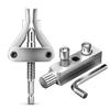 Pipe Repair Pull Tool 1/4 Inch Drive End Broken Water Pipe Extractor for 1/2", 3/4", 1" Worn Internal Thread Service Work