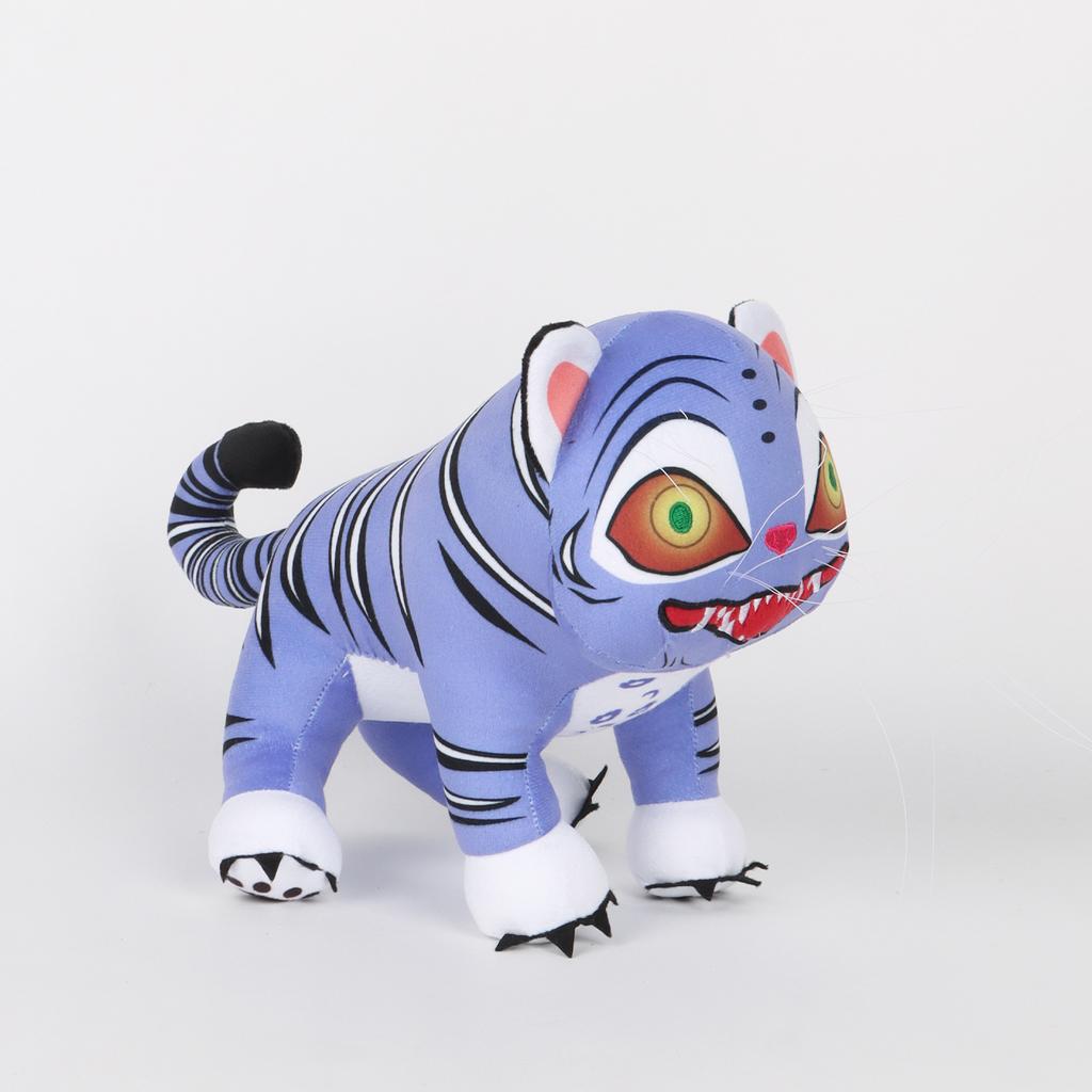New Kpop Demon Hunters Plush Monster Hunting Team Tiger And Bird Plush Doll