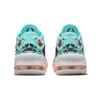 Mimi Plange x Nike LeBron 18 Low GS Daughters Kinder-Sneaker Blau Psychic-Blue Violett-Shock DN4177-400