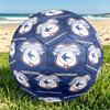 Cardiff City FC Print Size 5 Soccer Ball, PU Wear Resistant Football for Match Training and Daily Practice, Birthday Gift for Soccer Fans