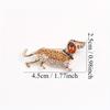 Animal Brooch Pin With Electroplated Alloy For Fashion Accessory And Wardrobe Decor