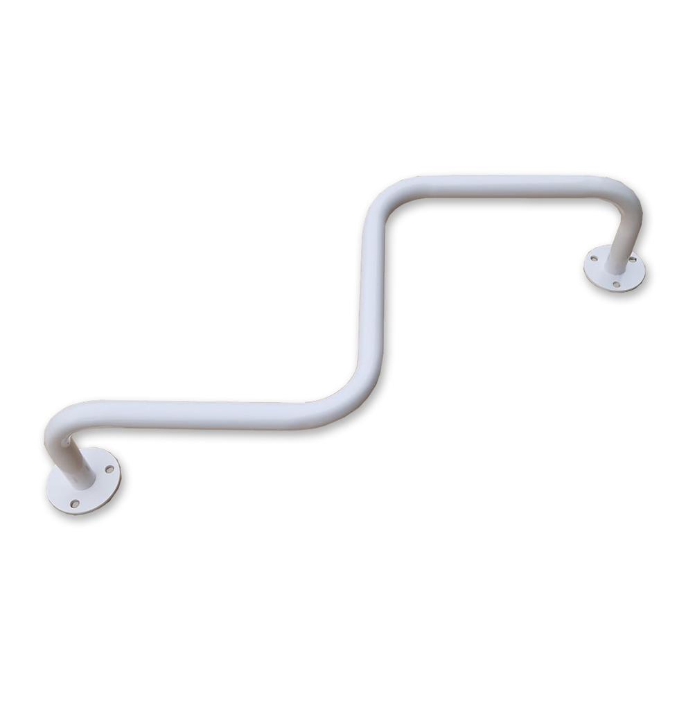 curved ceiling pull up bar - black