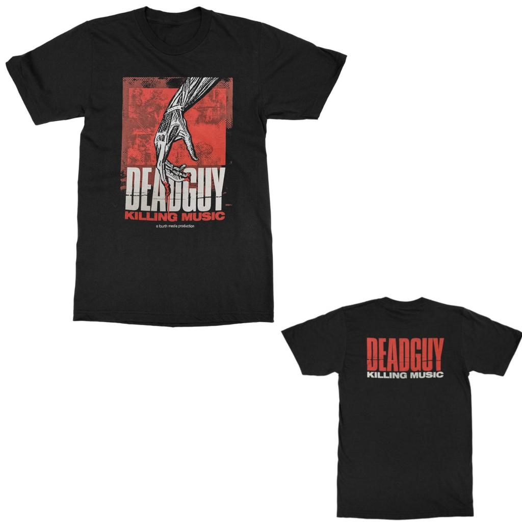 Pop Deadguy Band Graphic Cotton Tshirt Unisex Summer Short Sleeve Fashion Brand Tee Luxury Casual Vintage Retro Top