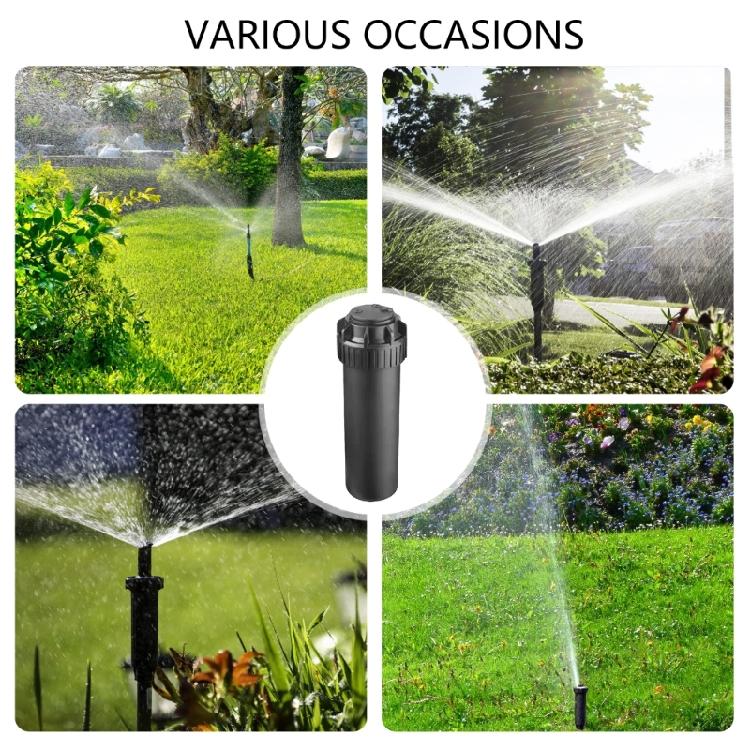 6 Port Submerged Lawn Sprinkler Featuring Corrosions Resistant Sprinkler Head For Year Round Use