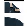 Men'S Short-Sleeve T-Shirt Summer Scissor Collar Casual Youth Men'S Solid Color Half-Sleeve Polo Shirt