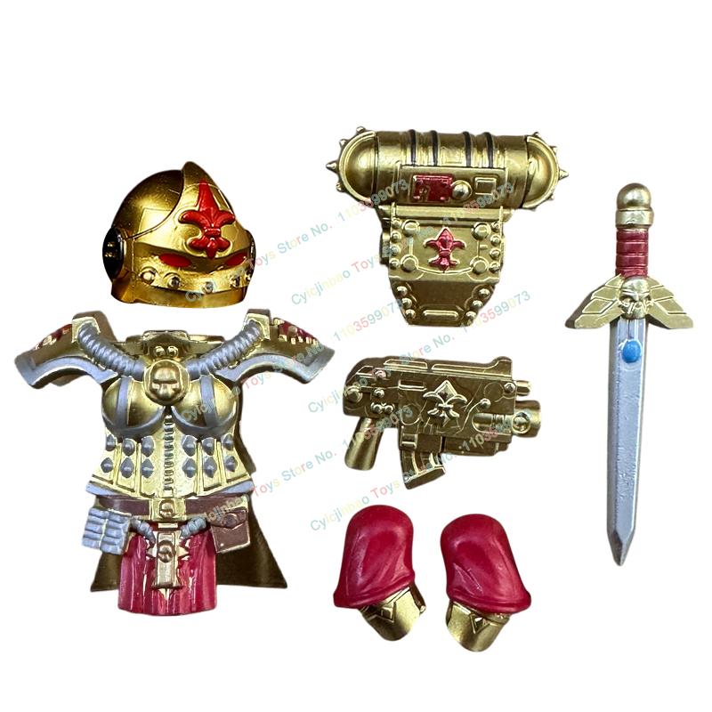 S116 New Black Warrior Girl Building Blocks Mecha Models Action Figures Children's Educational Toys for Kids Assembled Gifts