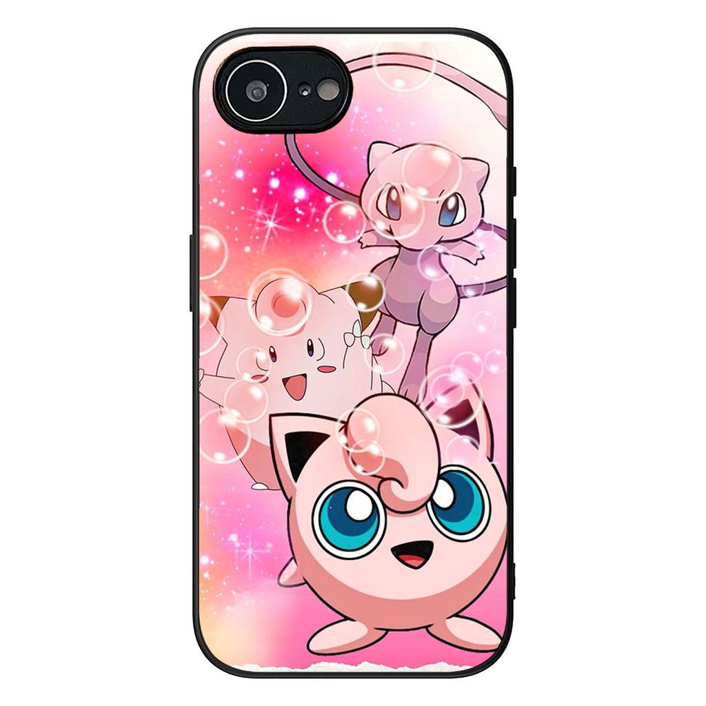 Jigglypuff P-Pikachus P-Pokemons Cover for Apple iPhone 16 17 Air 14 15 Pro Max Plus 16+ 16E 14+ ProMax Casing Coque Case