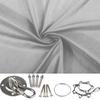 Kids Sensory Swing Hammock Indoor Outdoor Play 280x150cm With Hardware Kit 150kg Capacity