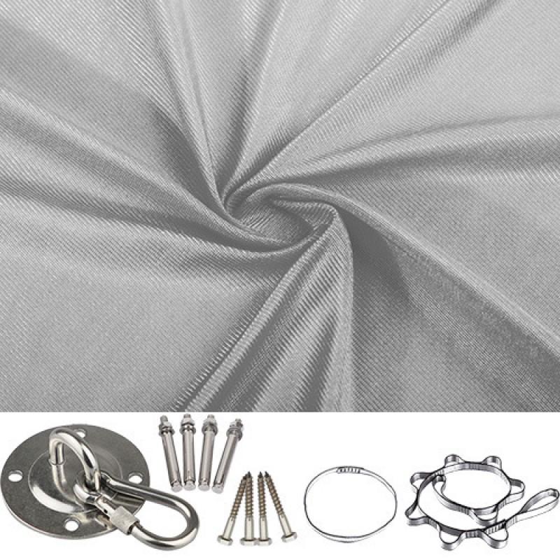 Kids Sensory Swing Hammock Indoor Outdoor Play 280x150cm With Hardware Kit 150kg Capacity