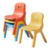 Meliya Children's Plastic Backrest Stool