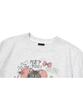 CPGN STUDIO Miyucat Crop Short Sleeve T-Shirt Melinge White