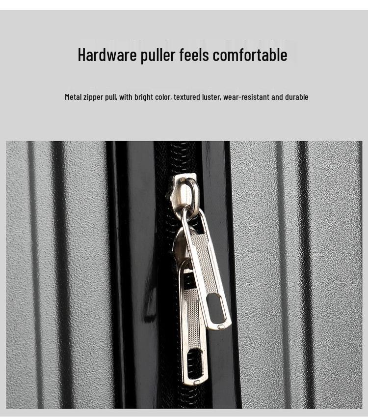 20-Inch Lightweight Travel Suitcase with Combination Lock & Universal Wheels for Adults & Students