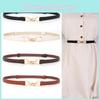 Vintage Belt Leather Women Versatile Decorative Waistband Casual Dress Strap