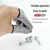 Level 5 Cut-Resistant Finger Sleeves: Universal Protection for Handcraft, Carving, Gardening, and Industrial Work