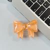 Creative Glitter Bow Solid Color Ring Three-Dimensional Mobile Phone Airbag Bracket Telescopic Paste Desktop Support Portable